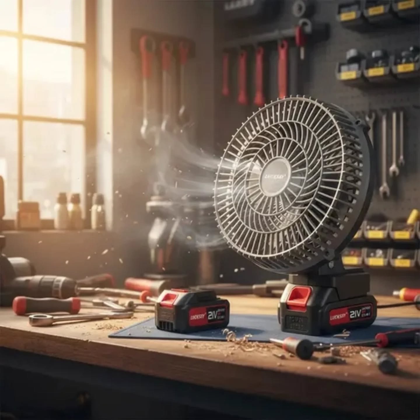 Ventilador Inalambrico Recargable